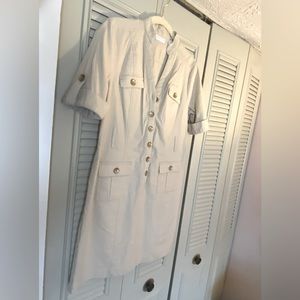 Casual Linen Dress. Fun and Great from Summer Right Into Fall!